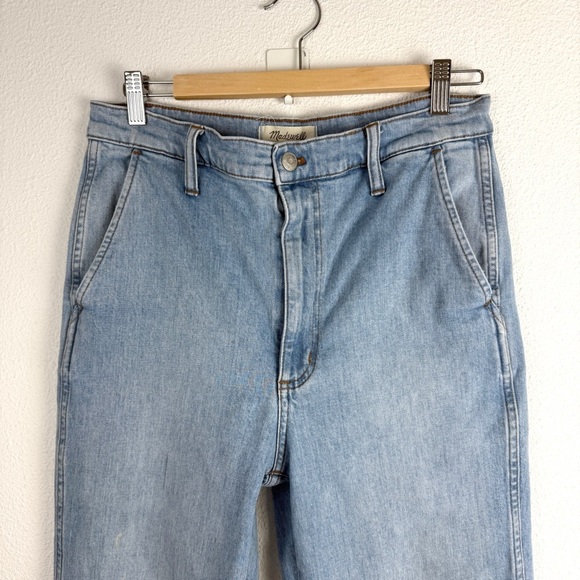 Madewell Tapered High Rise Jean Denim Paulsen Wash 30 AJ224 - Picture 3 of 10